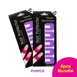 Purple Nail Latex Peel Off Protector