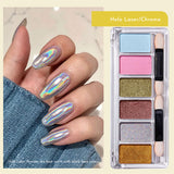 6-in-1 Nail Powder Palette W4