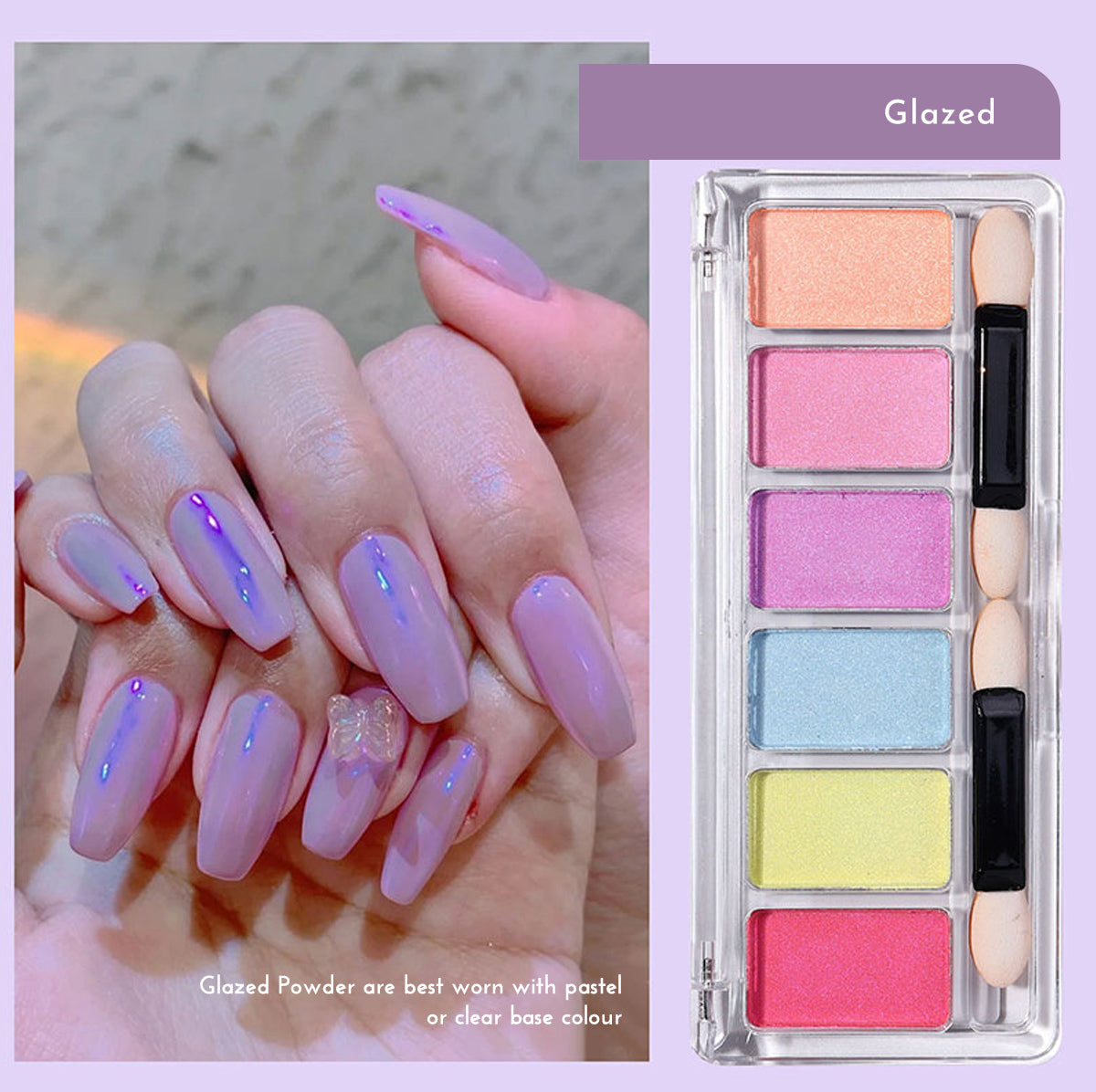 6-in-1 Nail Powder Palette W5