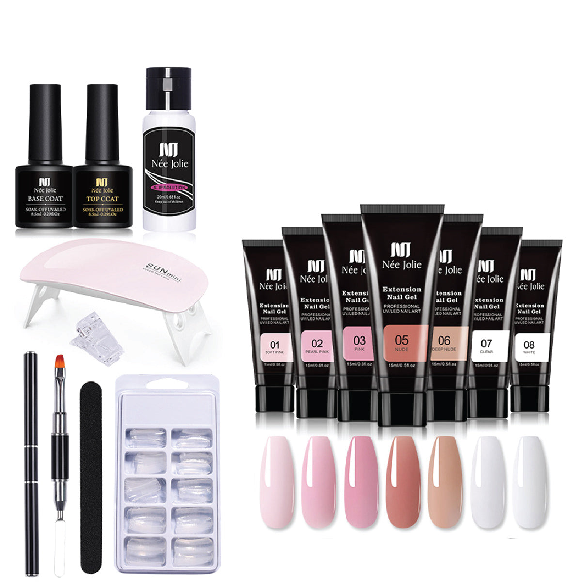Nee Jolie Poly Gel Extension Kit Cover