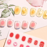 Ombre Gradient Nail Stickers Bundle