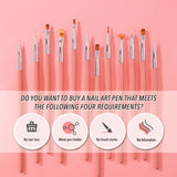 Nail Art Tools12 pcs Pink Brush set 3