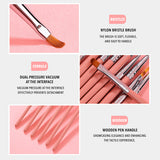 Nail Art Tools12 pcs Pink Brush set 4
