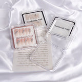 Press On Nails Transparent Storage Box Packaging