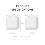 Press On Nails Transparent Storage Box Packaging