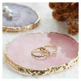 Resin Agate Nail Art Mixing Palette