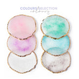Resin Agate Nail Art Mixing Palette