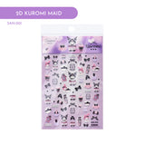 Kuromi And Friends 3D Nail Art Stickers