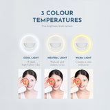 LED Rechargeable Selfie Ring Light