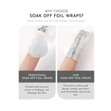 Foil Wrap with Cotton Pads