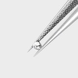 MR NAIL Stainless Steel Anti-slip Nail Art Tweezer