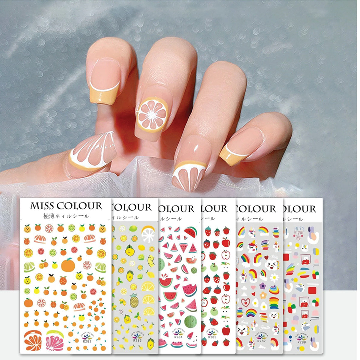 Summer Frutti Nail Decals Bundle Cover