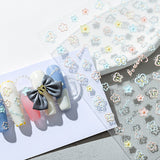 TENSORFloral5DNailStickersA1