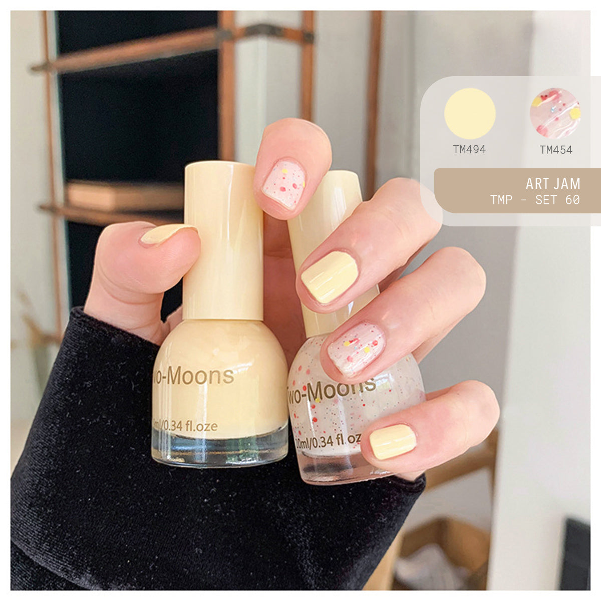 Two Moons Nail Polish Oil Pairs TMP Set60 Art Jam