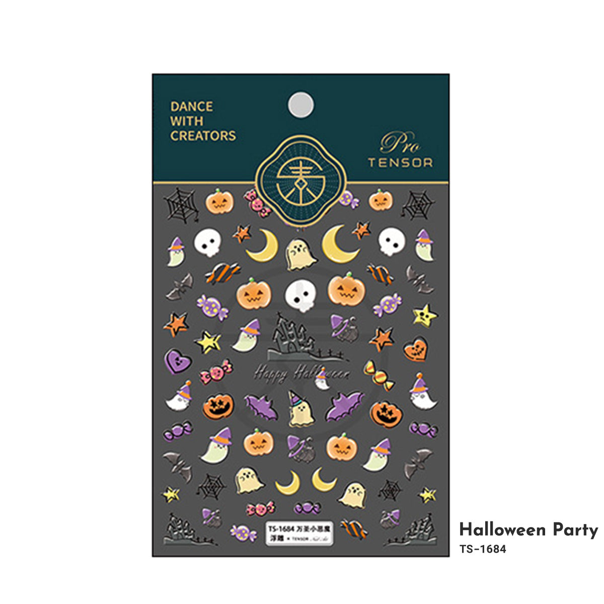Halloween 5D Nail Art Stickers