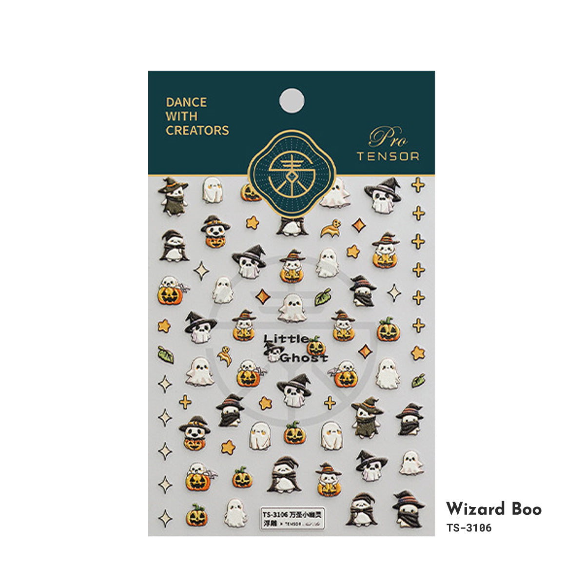 Halloween 5D Nail Art Stickers