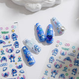 Tensor Cartoon Series 5D Nail Stickers