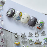 Tensor Cartoon Series 5D Nail Stickers