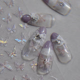 Butterflies Series Nail Art Stickers