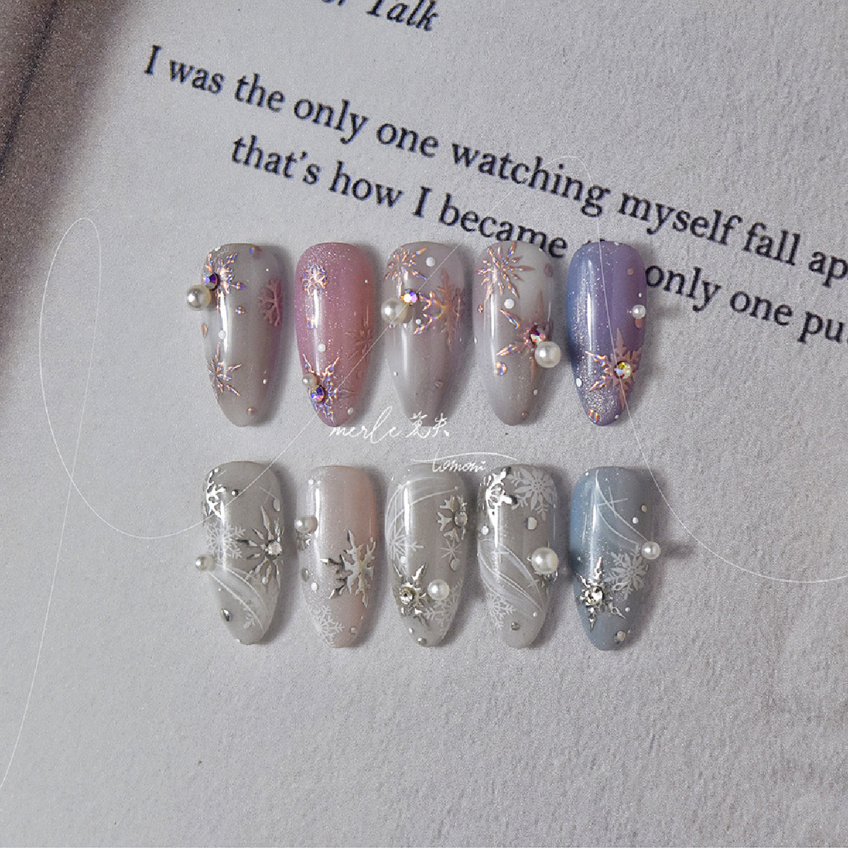 Christmas Collective 5D Nail Art Stickers