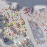 Christmas Collective 5D Nail Art Stickers