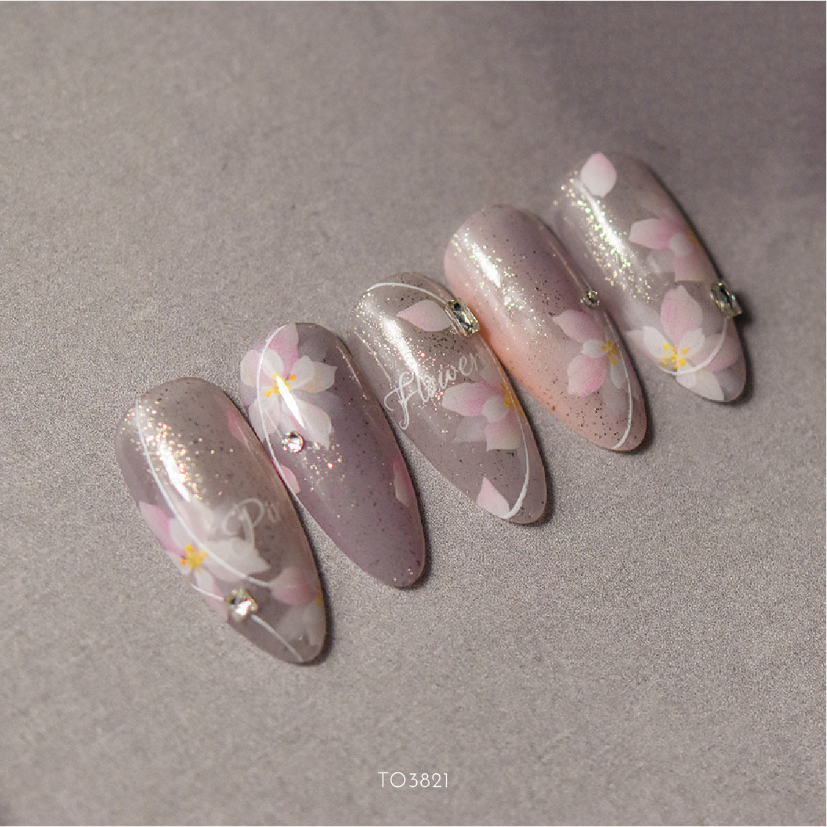 Fairy Flora Series Nail Art Stickers