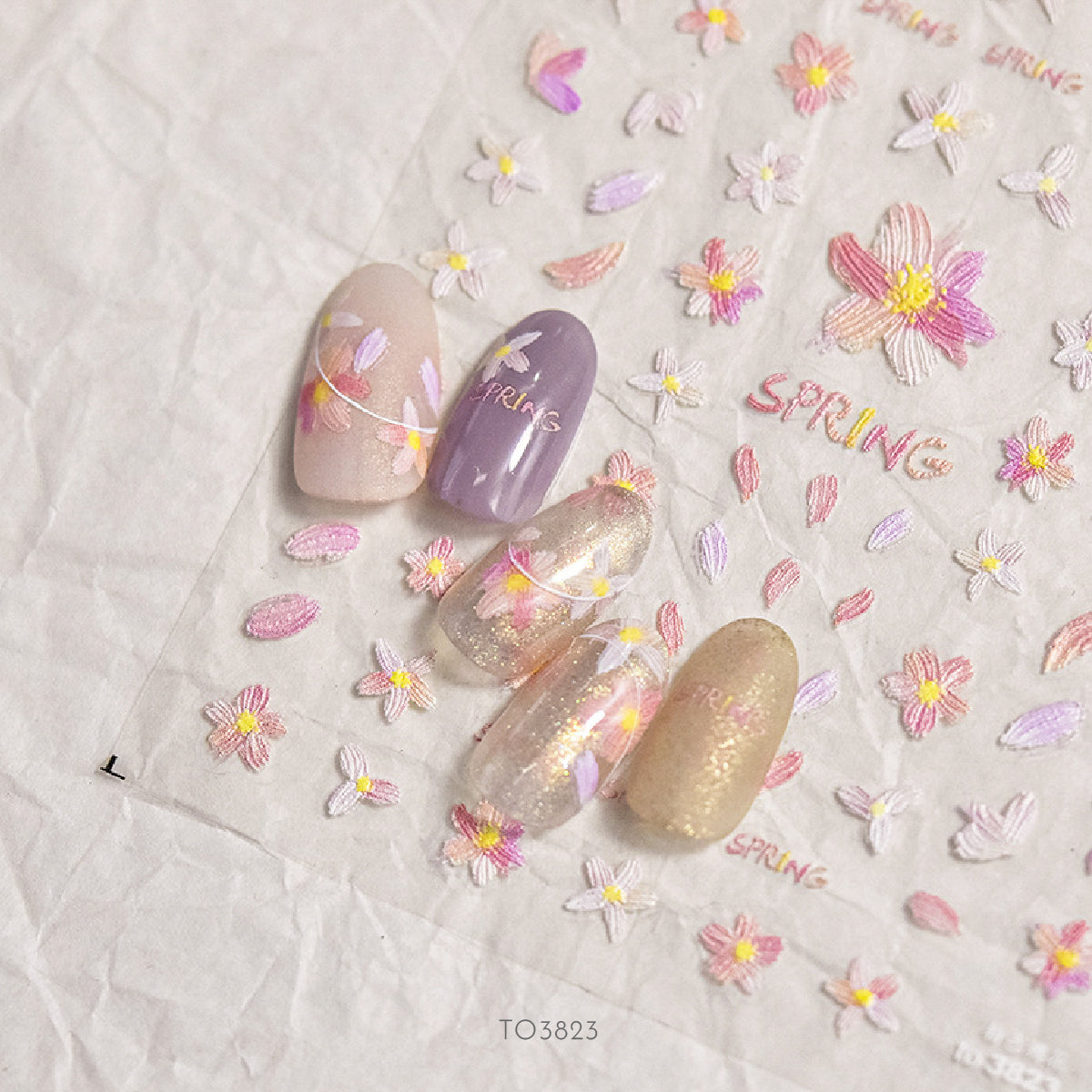 Fairy Flora Series Nail Art Stickers