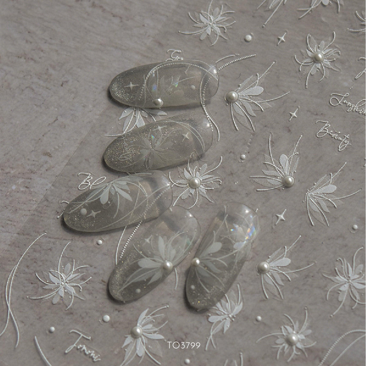 Fairy Flora Series Nail Art Stickers