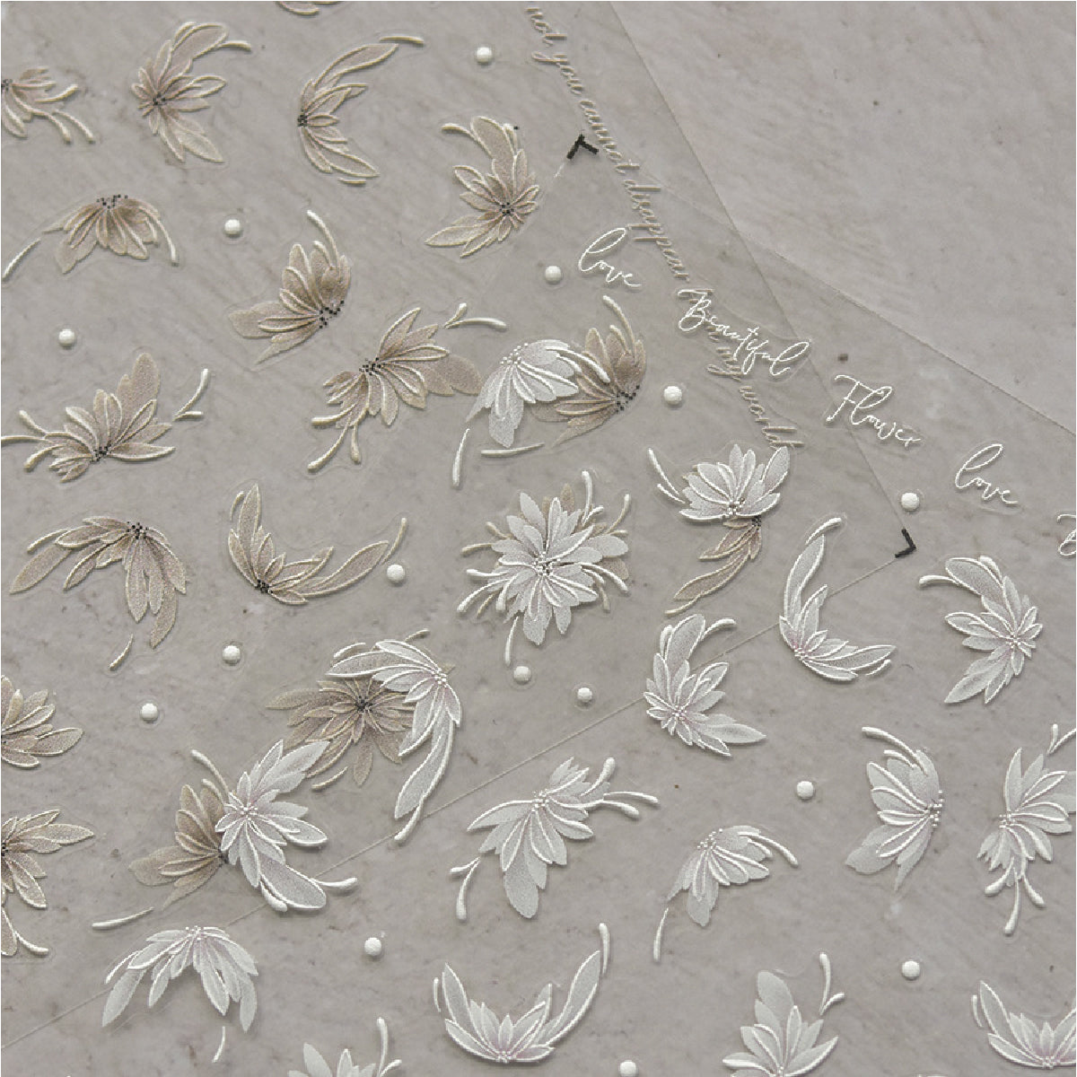 Fairy Flora Series Nail Art Stickers