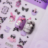 Kuromi And Friends 3D Nail Art Stickers