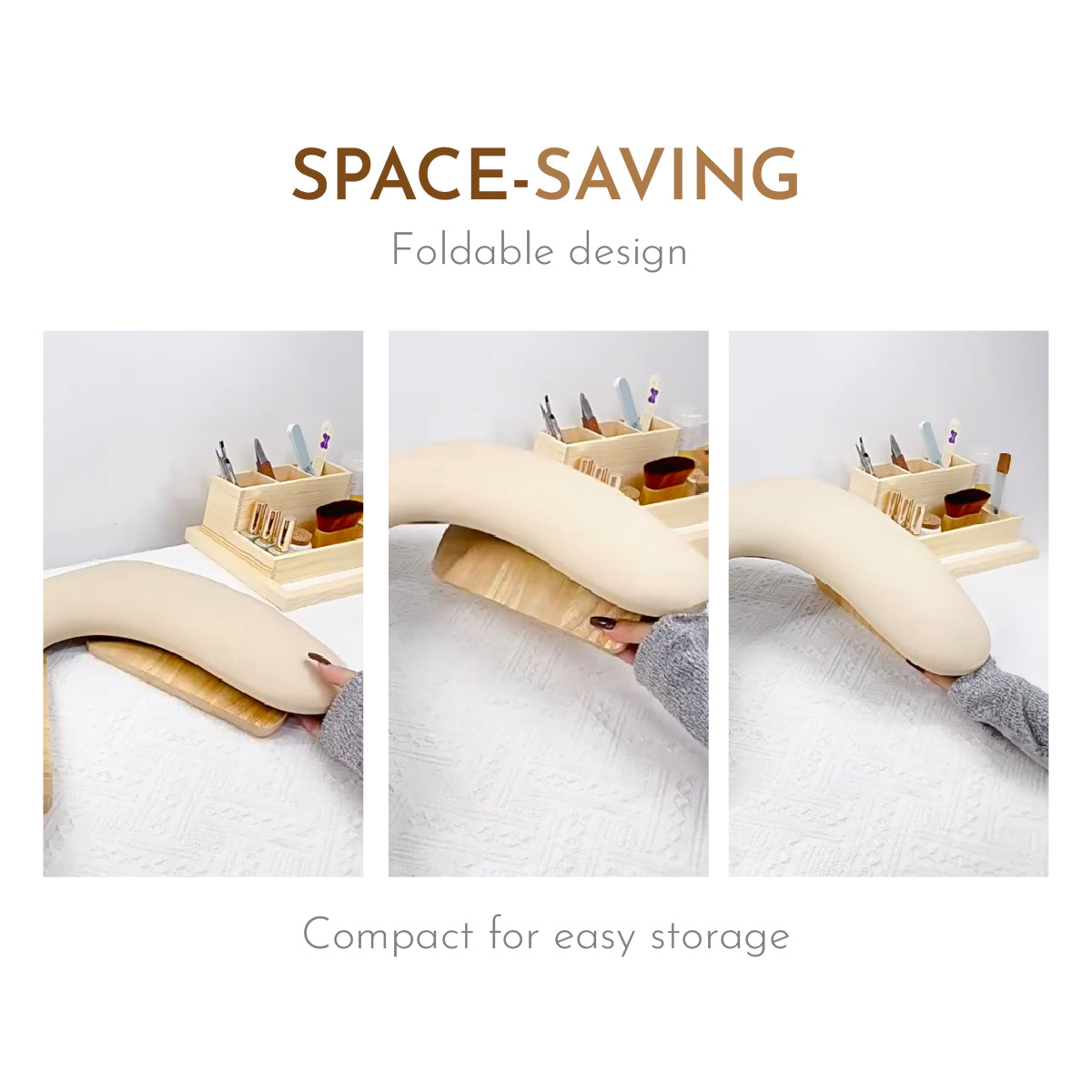 U-Shape Foldable Manicure Pillow
