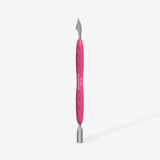 Manicure Pusher Gummy with Silicone Handle UNIQ 10 TYPE 3 (Rounded Narrow Pusher and Cleaner)