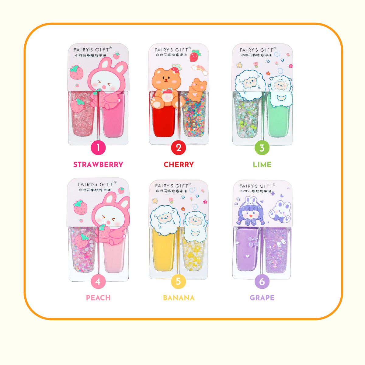 Gemini Water Based Nail Polish