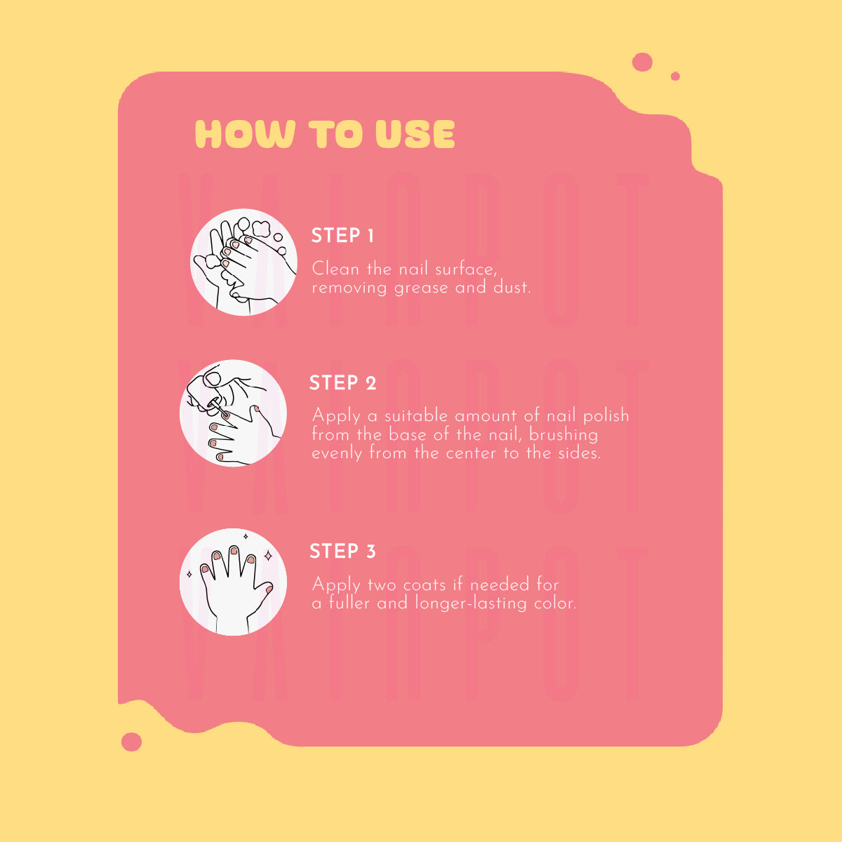 Gemini Water Based Nail Polish