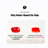 WithShyan Kids Water Based Nail Polish Set