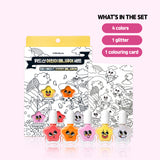 WithShyan Kids Water Based Nail Polish Set