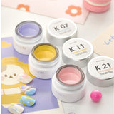 XiHui Donut Macaron Sequins Pot Gel Polish