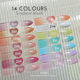 Xi Hui Gradient Blush Cream Pot Gel Polish A4