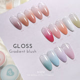 Xi Hui Gradient Blush Cream Pot Gel Polish A5