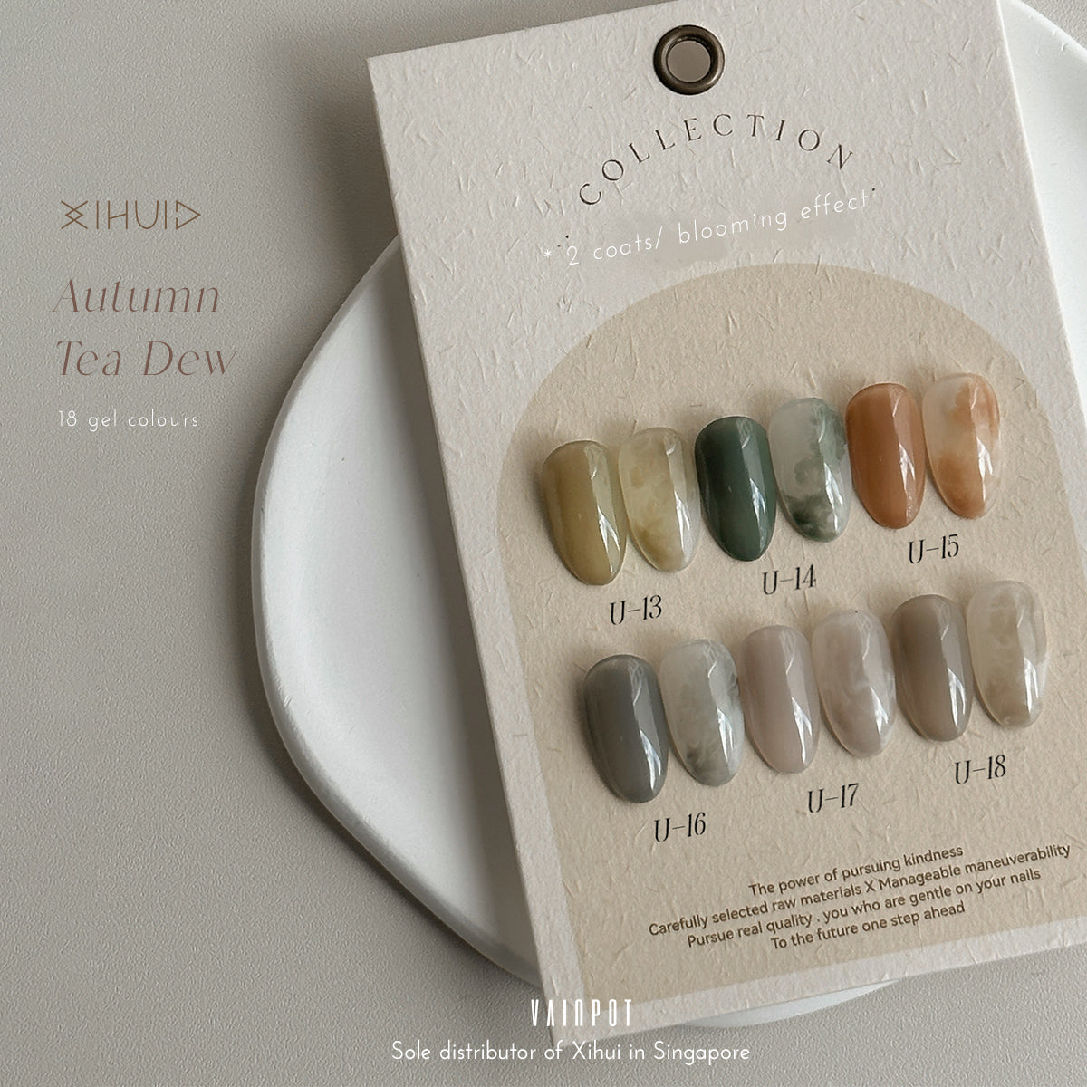 Xi Hui Tea Dew Gel Polish Set A4