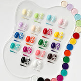 NAIL & YOLLY Doodle Duck Drawing Gel Palette / 18 Colours