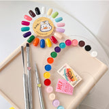NAIL & YOLLY Doodle Duck Drawing Gel Palette / 18 Colours