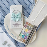 NAIL & YOLLY Frappuccino Shimmer Pearl Gel Palette / 18 Colours