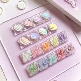 Nail & Yolly Luminous Glow Texture Gel Palette / 18 Colours