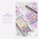 Nail & Yolly Luminous Glow Texture Gel Palette / 18 Colours