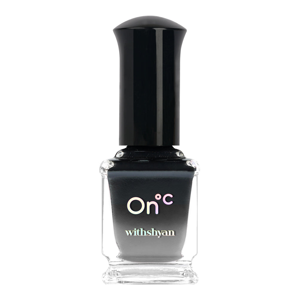WithShyan Korea colour changing nail polish in Midnight colour ON02