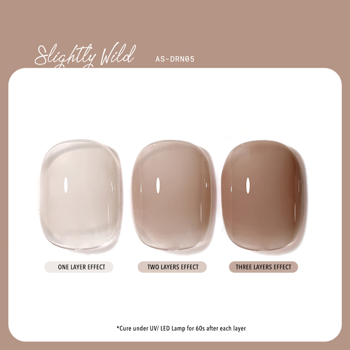 Anothersexy DRN05 Slightly Wild Gel Polish