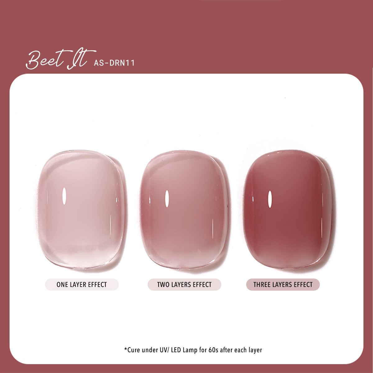 Anothersexy DRN11 Beet It Gel Polish