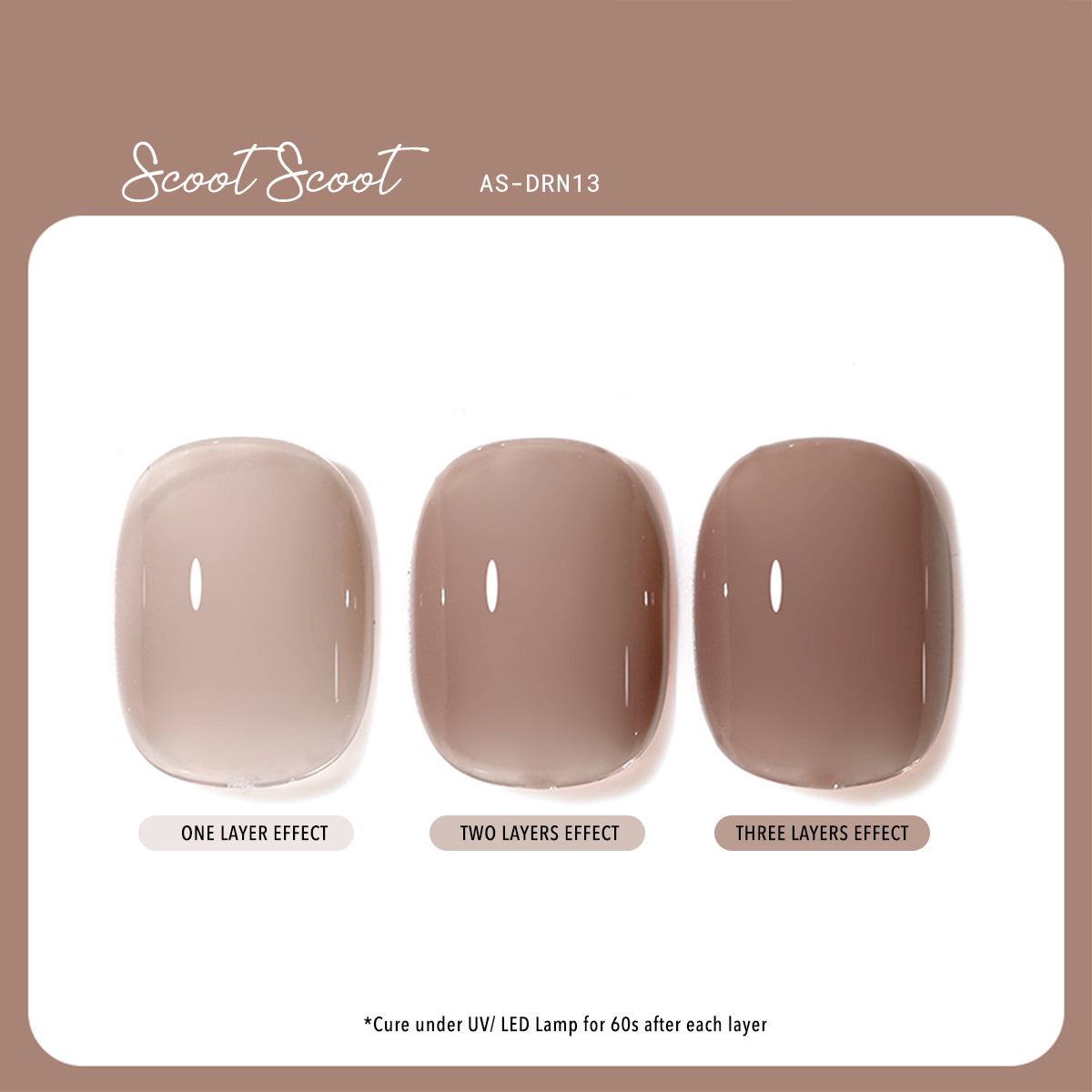 Anothersexy DRN13 Scoot Scoot Gel Polish