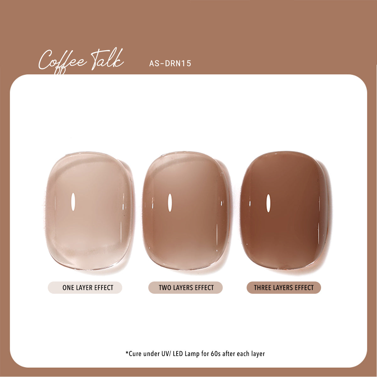 Anothersexy DRN15 Coffee Talk Gel Polish